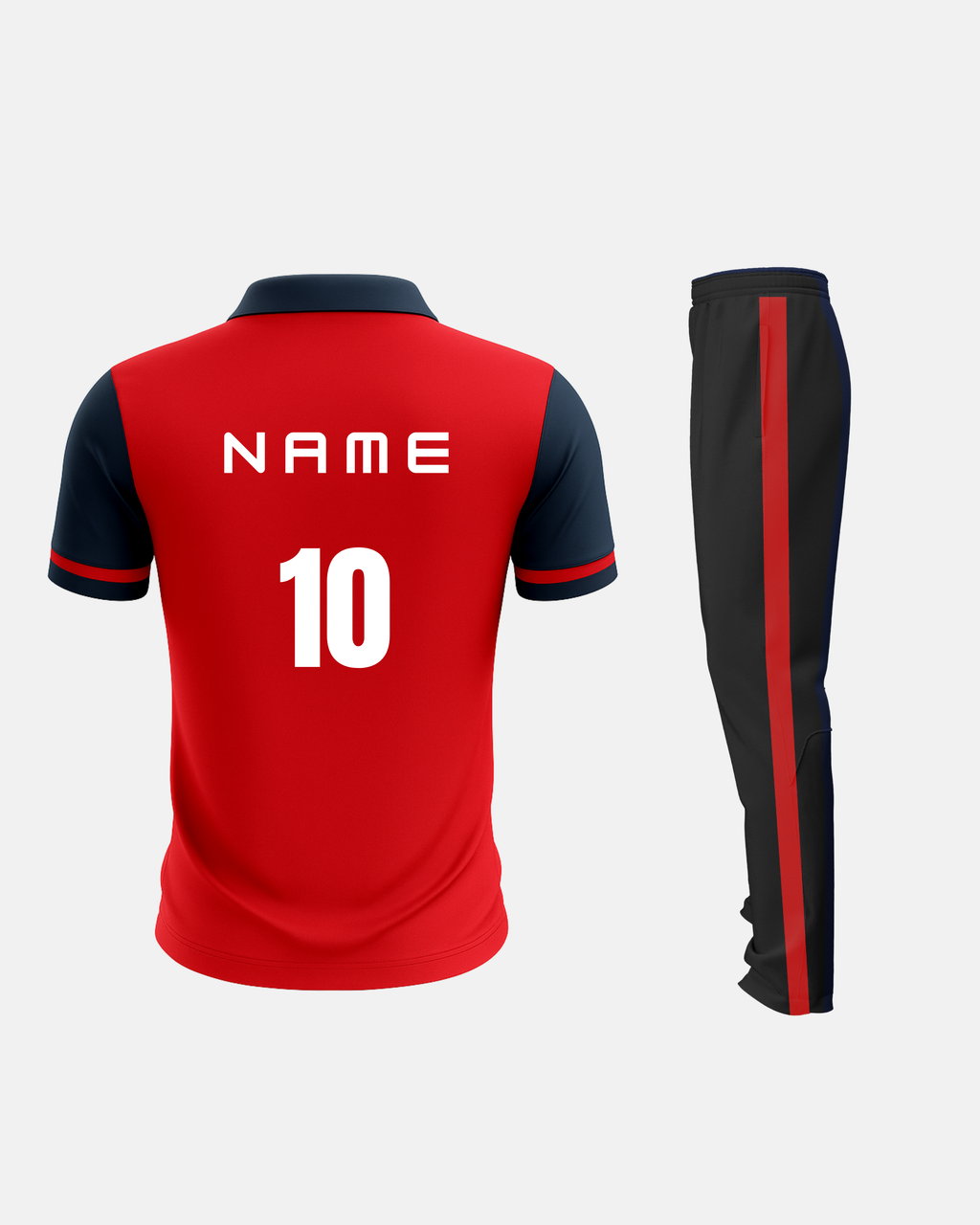 Bolt Custom Team Jersey - Red