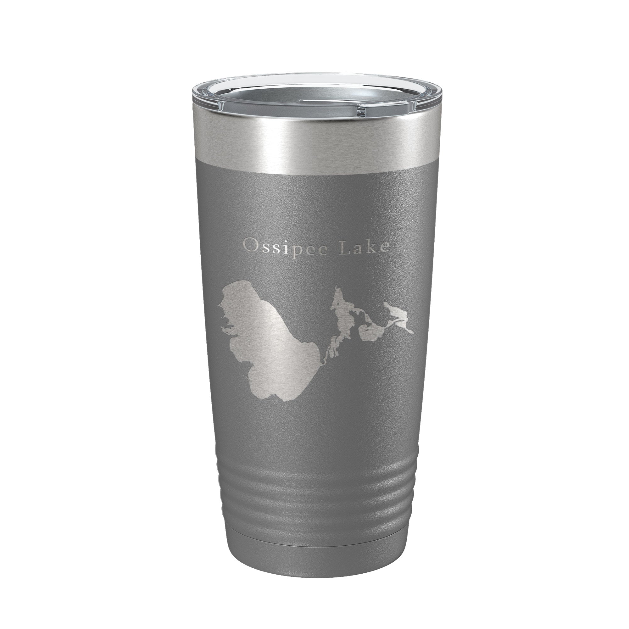 Ossipee Lake Map Tumbler Travel Mug Insulated Laser Engraved Coffee Cup New Hampshire 20 oz