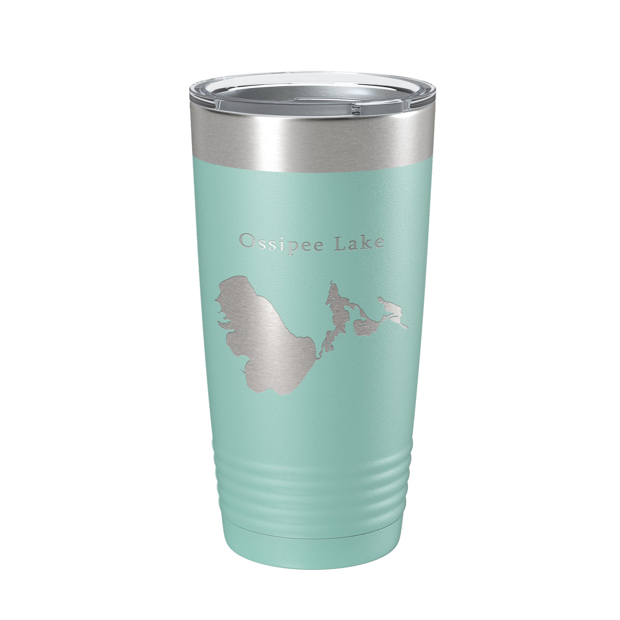 Ossipee Lake Map Tumbler Travel Mug Insulated Laser Engraved Coffee Cup New Hampshire 20 oz